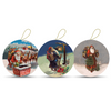 10 cm Father Frost Gift Bauble by Nestler GmbH
