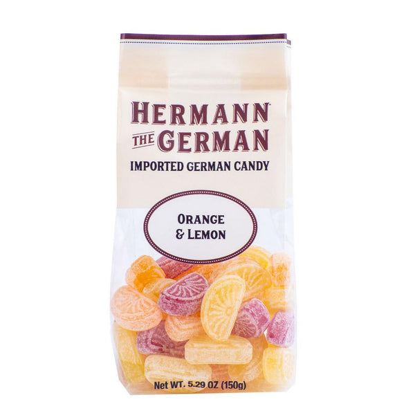 Hermann The German Orange and Lemon Candy