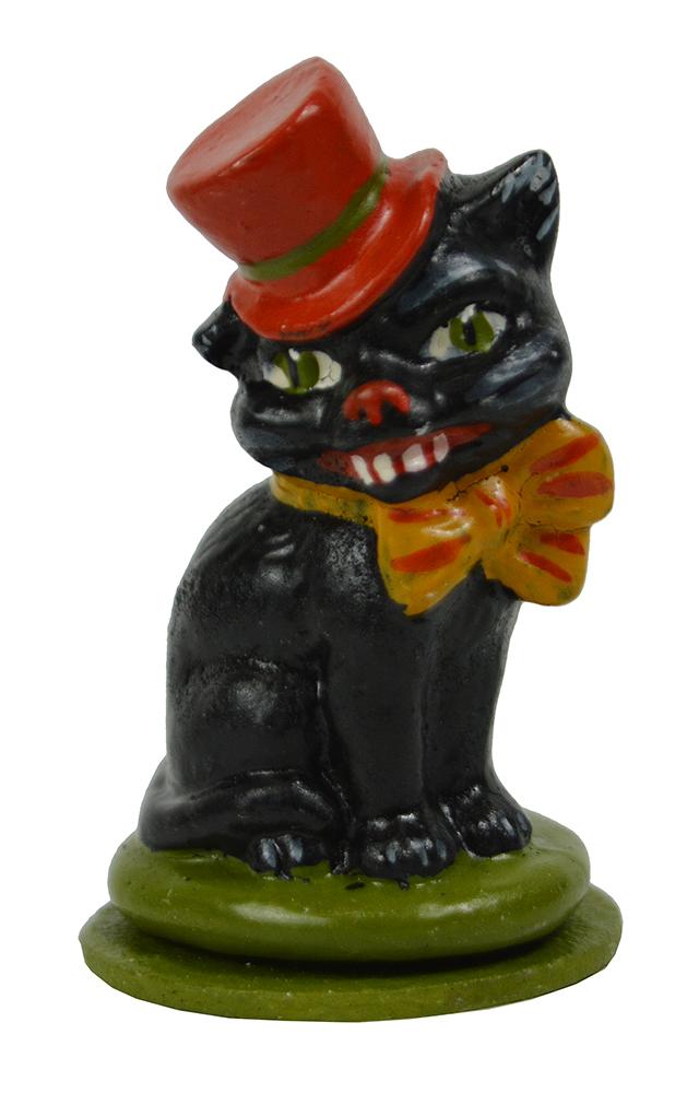 Cat with Top Hat Candy Container by Ino Schaller