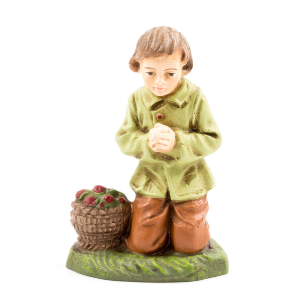Praying shepherd boy, 14-17cm scale Figurine by Marolin Manufaktur