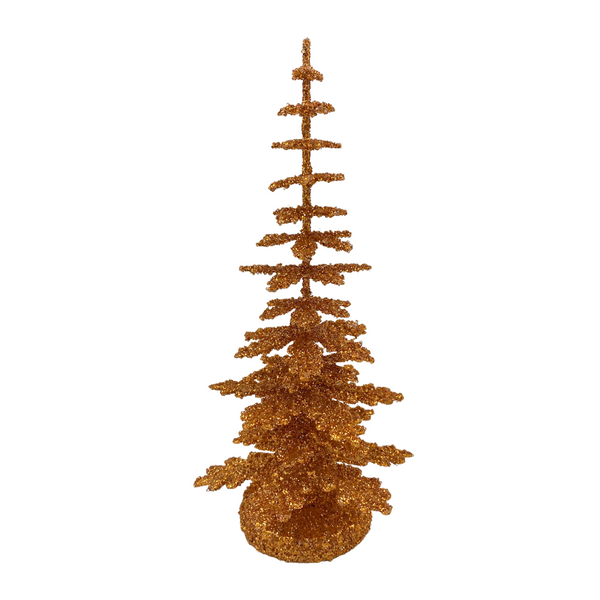 Cardboard Tree, Copper, 20 cm by Ino Schaller
