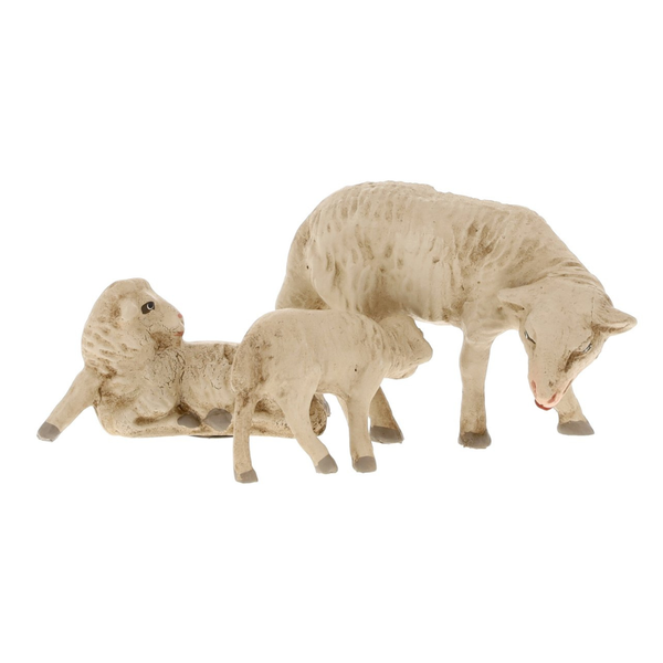Ewe with Two Lambs, 11-12cm scale by Marolin Manufaktur