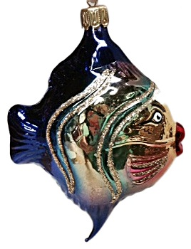 Angel Fish Ornament by Old German Christmas