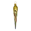 Golden Rainbow Icicle Ornament by Old German Christmas