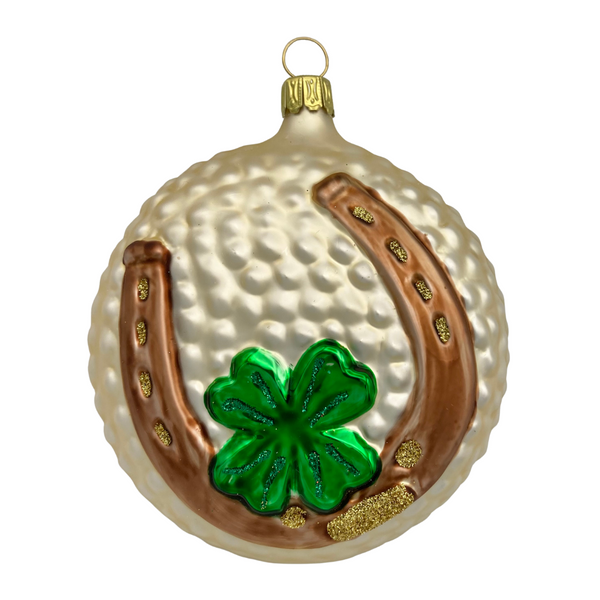 Horseshoe with Clover on Form by Old German Christmas