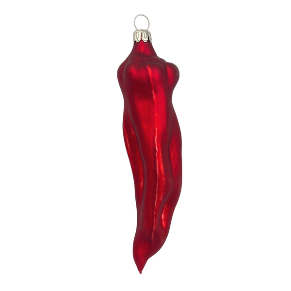 Red Pepper Ornament by Old German Christmas