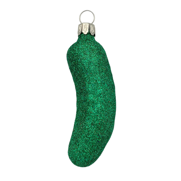 Glitter Pickle Ornament by Old German Christmas