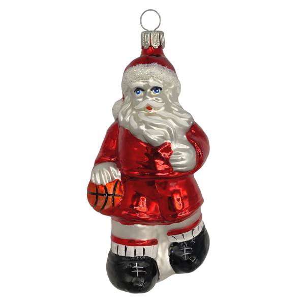 Santa with basketball Red by Old German Christmas