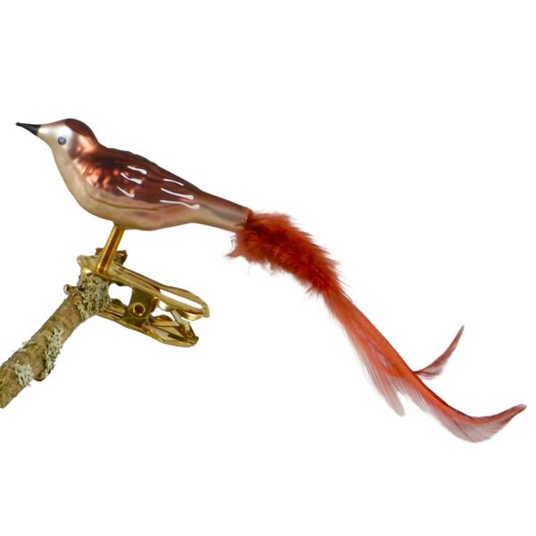 Nightingale Mini Bird by Glas Bartholmes
