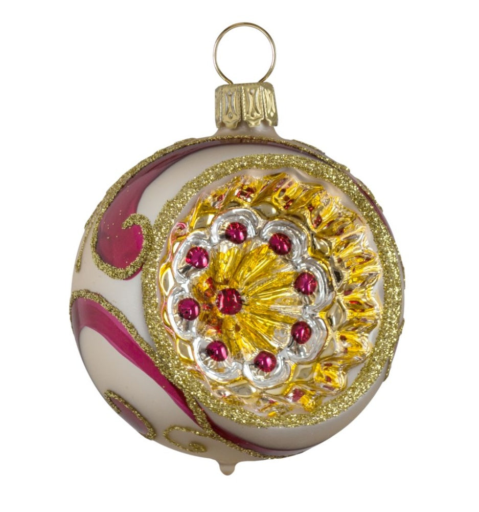 Oriental Magic Reflector Ornament, small by Glas Bartholmes