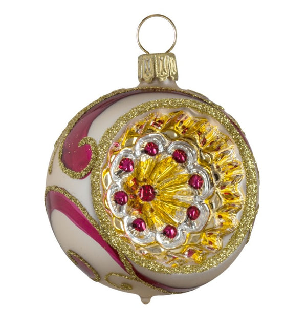 Small Oriental Magic Reflector Ornament by Glas Bartholmes