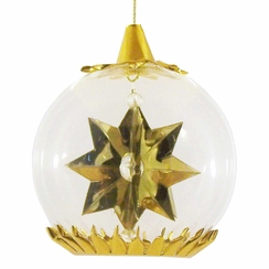 2.5" Gold Star Ornament by Resl Lenz