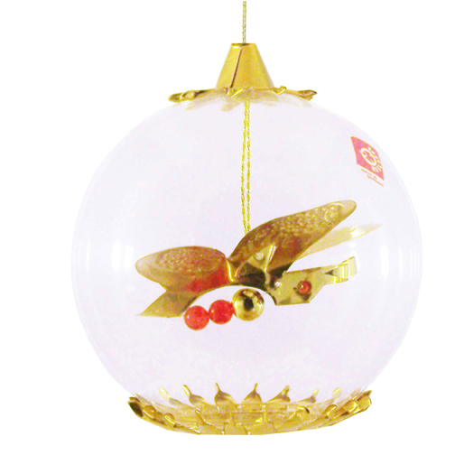 Butterfly Foil Ornament, gold by Resl Lenz