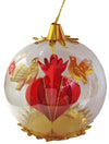 12 Days of Christmas by Resl Lenz "Two Turtle Doves" Foil Ornament