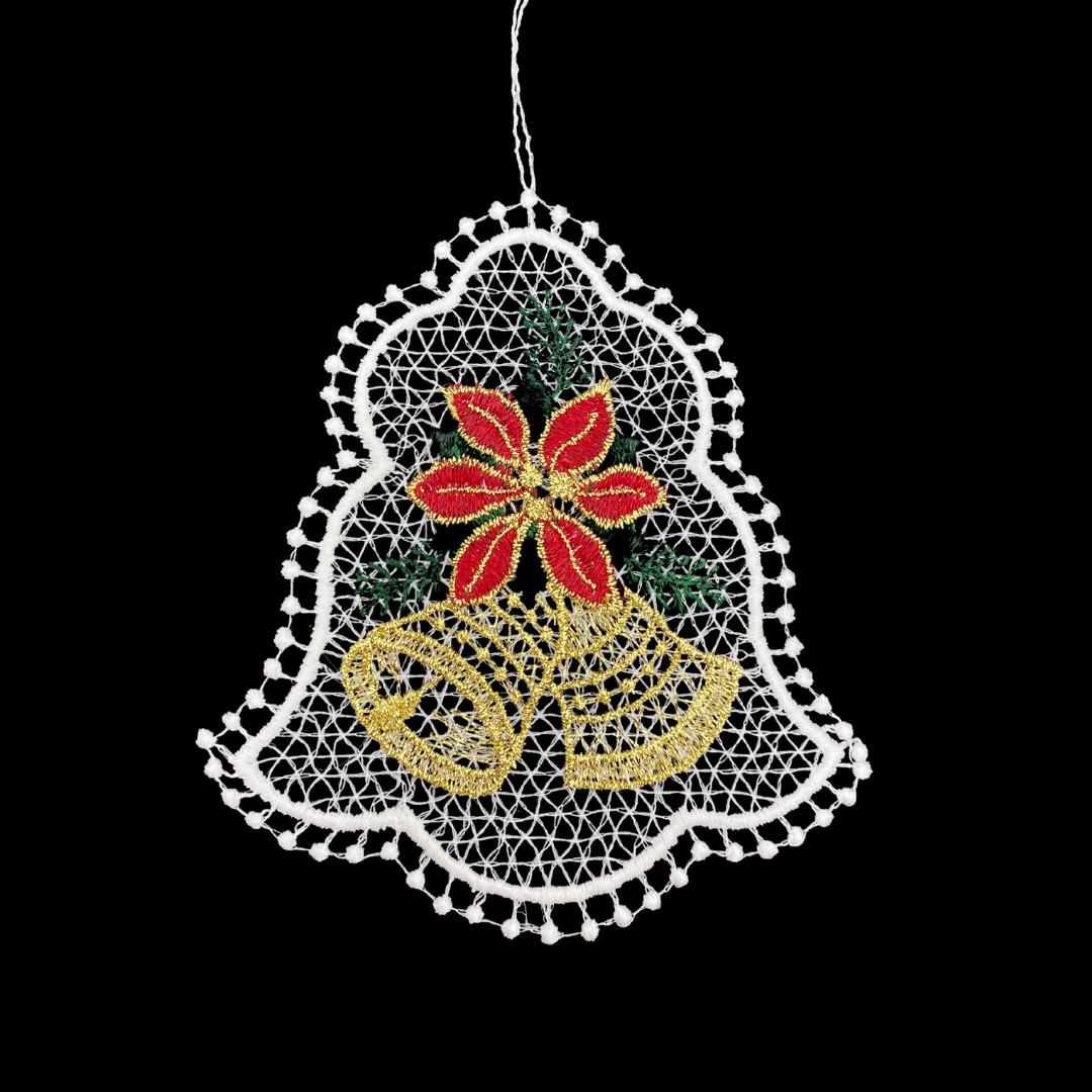 Lace Bells in Bell Ornament by StiVoTex Vogel