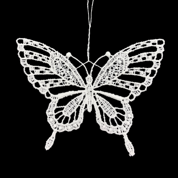 Lace Butterfly two Ornament by StiVoTex Vogel