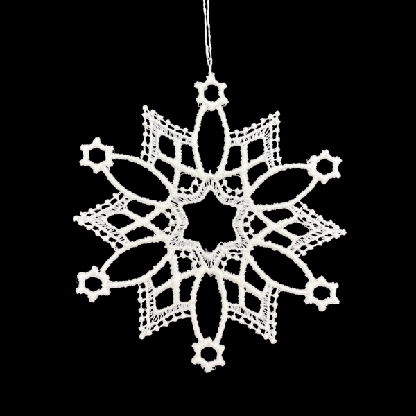 Lace Star two Ornament by StiVoTex Vogel