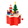 Crank Santa Claus Music Box by Graupner Holzminiaturen