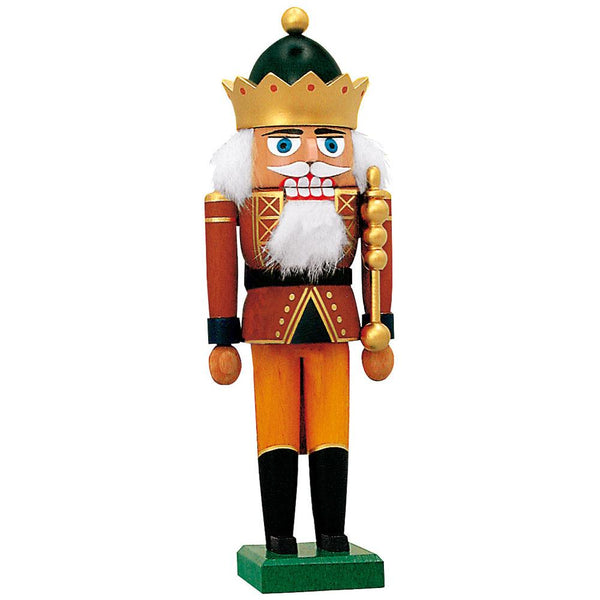 King with Carved Crown Nutcracker by KWO