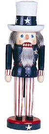 Uncle Sam Nutcracker by Erzgebirgische Holzkunst Gahlenz GmbH