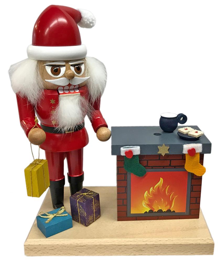 Santa Claus Nutcracker with Smoking Chimney by KWO