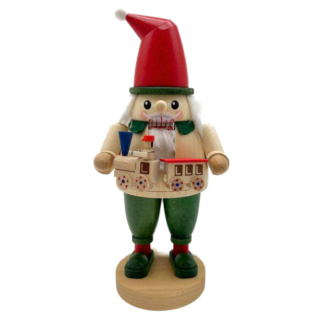 Elf nutcracker with train by Richard Glasser GmbH