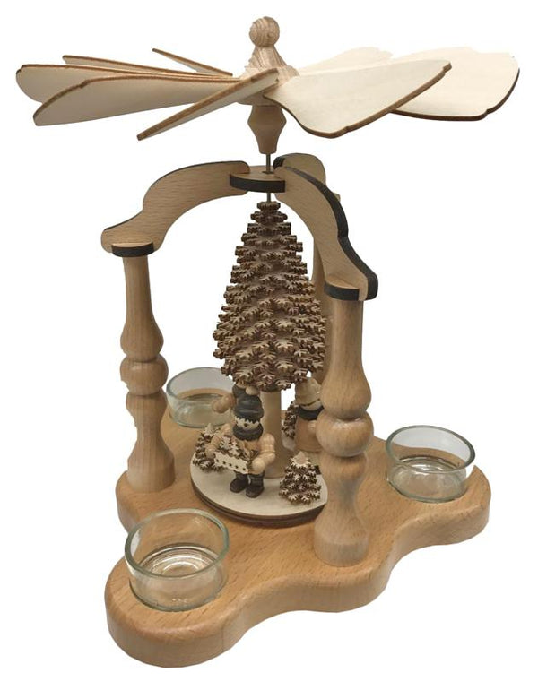 Arch Pyramid with Children and Toys by Kunstgewerbe Lenk und Sohn