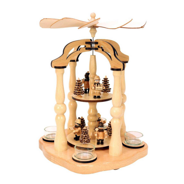 Town Carolers, Tealight Pyramid by Lenk and Sohn