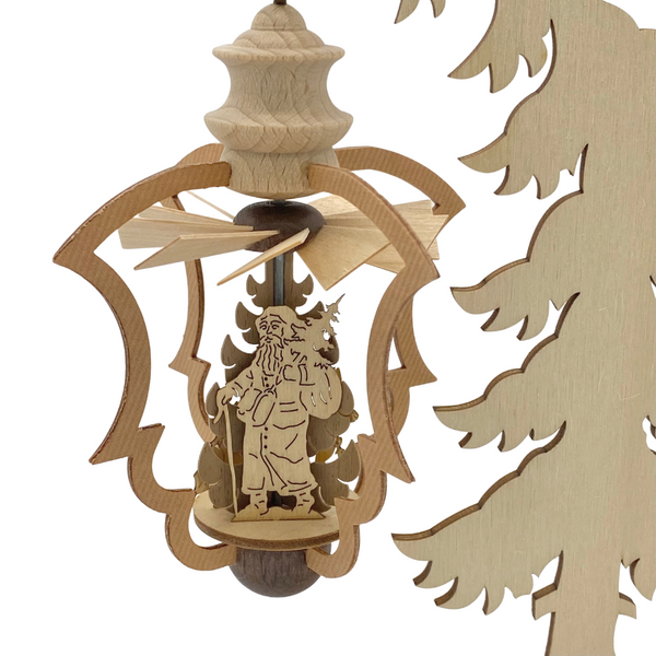 Tree Stand with Hanging Santa,  by Harald Kreissl
