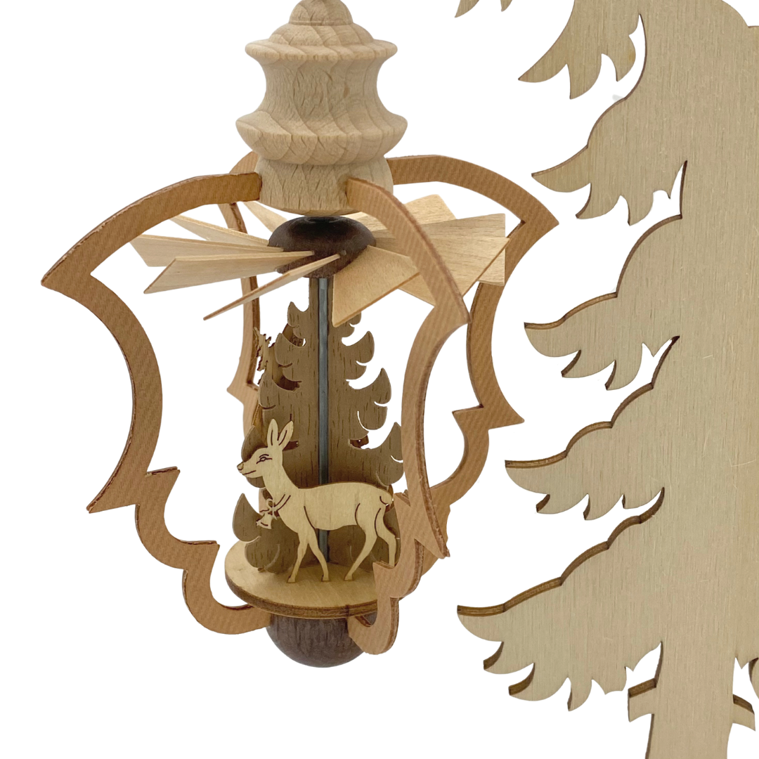 Tree Stand with Hanging Santa,  by Harald Kreissl