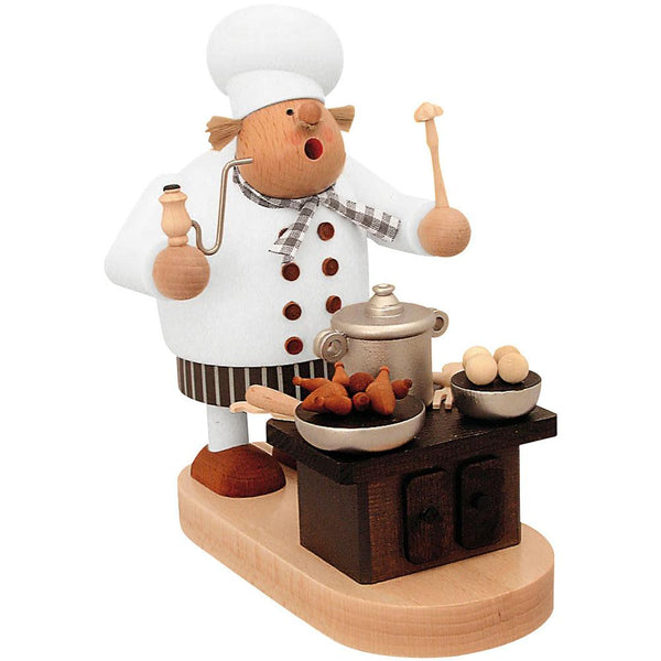 Chef with Stove on Base Incense Smoker by KWO