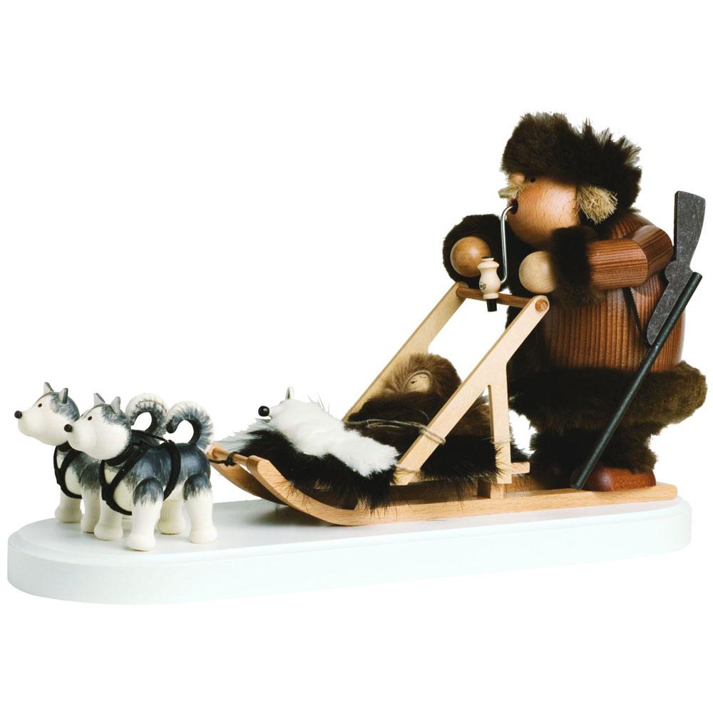 Dogsled with Driver Incense Smoker by KWO