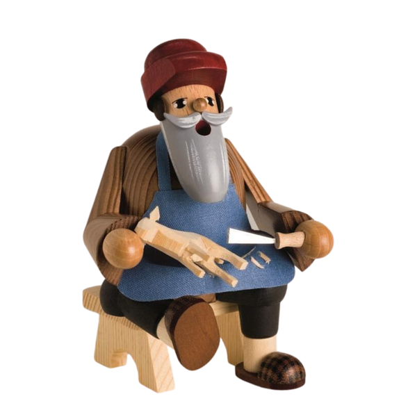 Wood Toy Carver, Incense Smoker by KWO