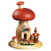 Mushroom Haus with Elf, Incense Smoker  by Richard Glasser GmbH