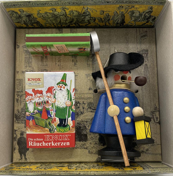 Nightwatchman Mini Incense Smoker Gift Set by Knox