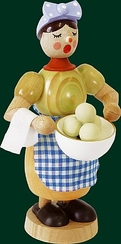 Lady with Dumplings Smoker by Richard Glasser GmbH