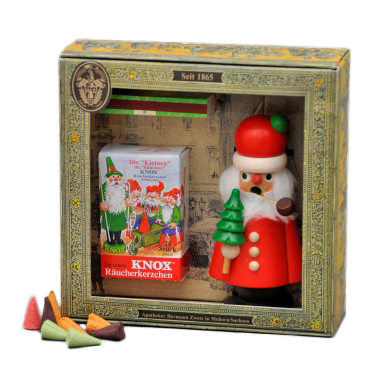 Santa Claus Mini Incense Smoker Gift Set by Knox