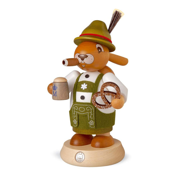 Rabbit in Lederhosen Incense Smoker by Mueller GmbH