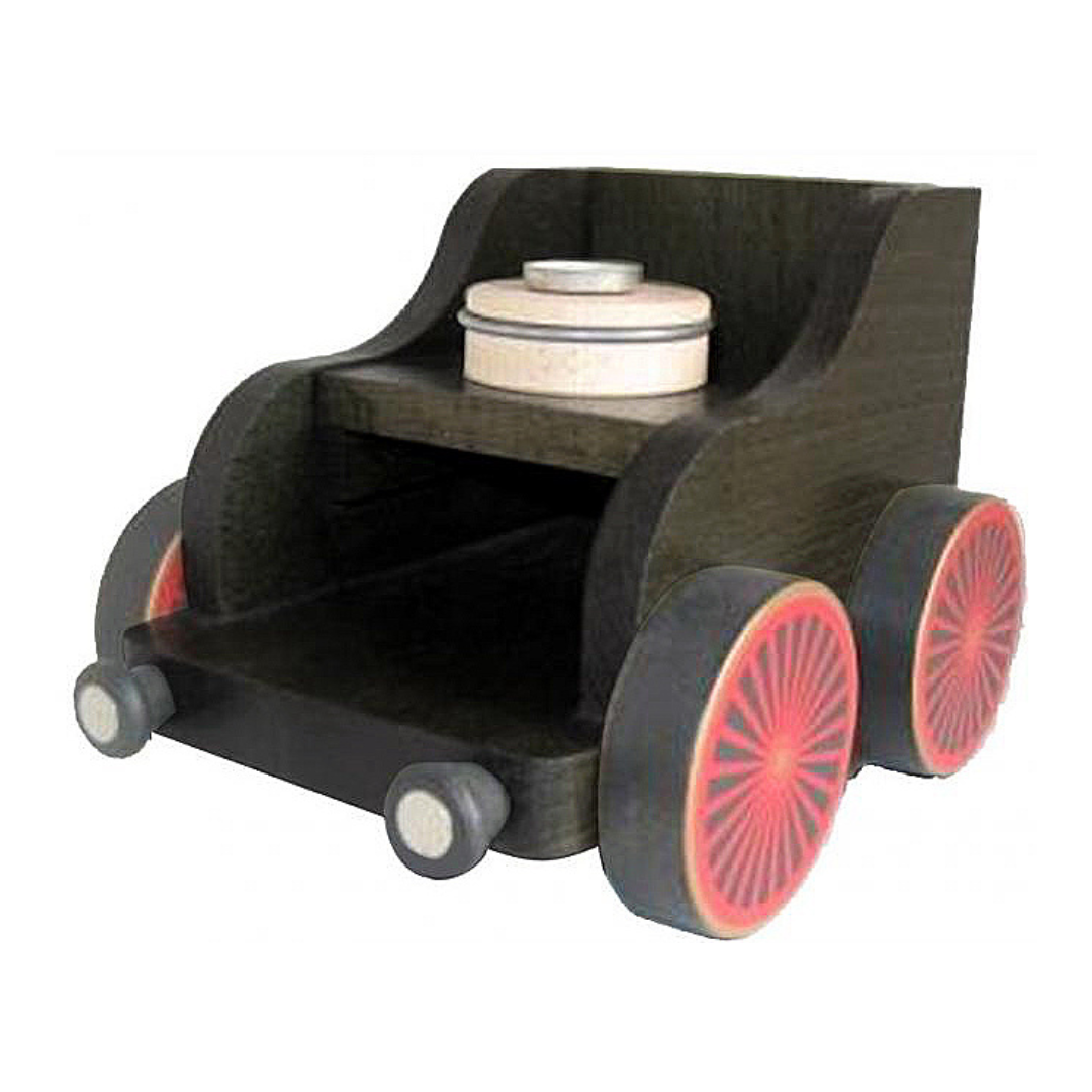 Black Passenger Car for Smoker Train Set by KWO