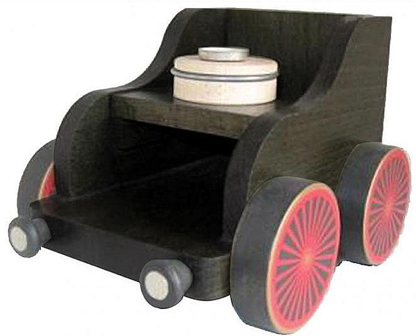 Black Passenger Car for Smoker Train Set by KWO