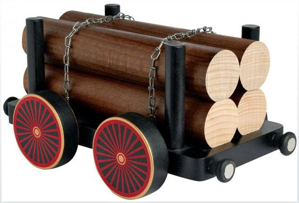 Wood Trailer for Train by KWO