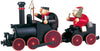 Locomotive with Driver and Santa Claus in Wagon, Incense Smoker Set by KWO