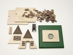 DIY Kit, Gingerbread House Smoker by Kuhnert GmbH
