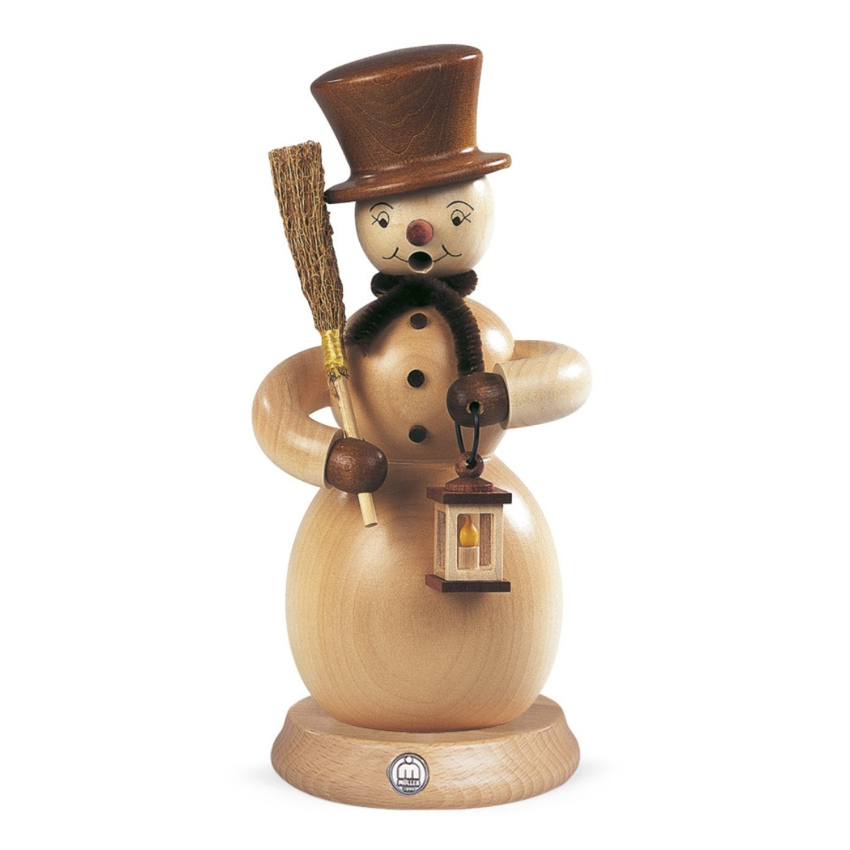 Natural Snowman Incense Smoker by Mueller GmbH