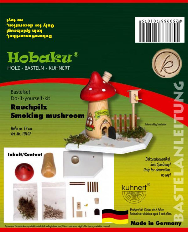 DIY Kit, Mushroom House Smoker by Kuhnert GmbH