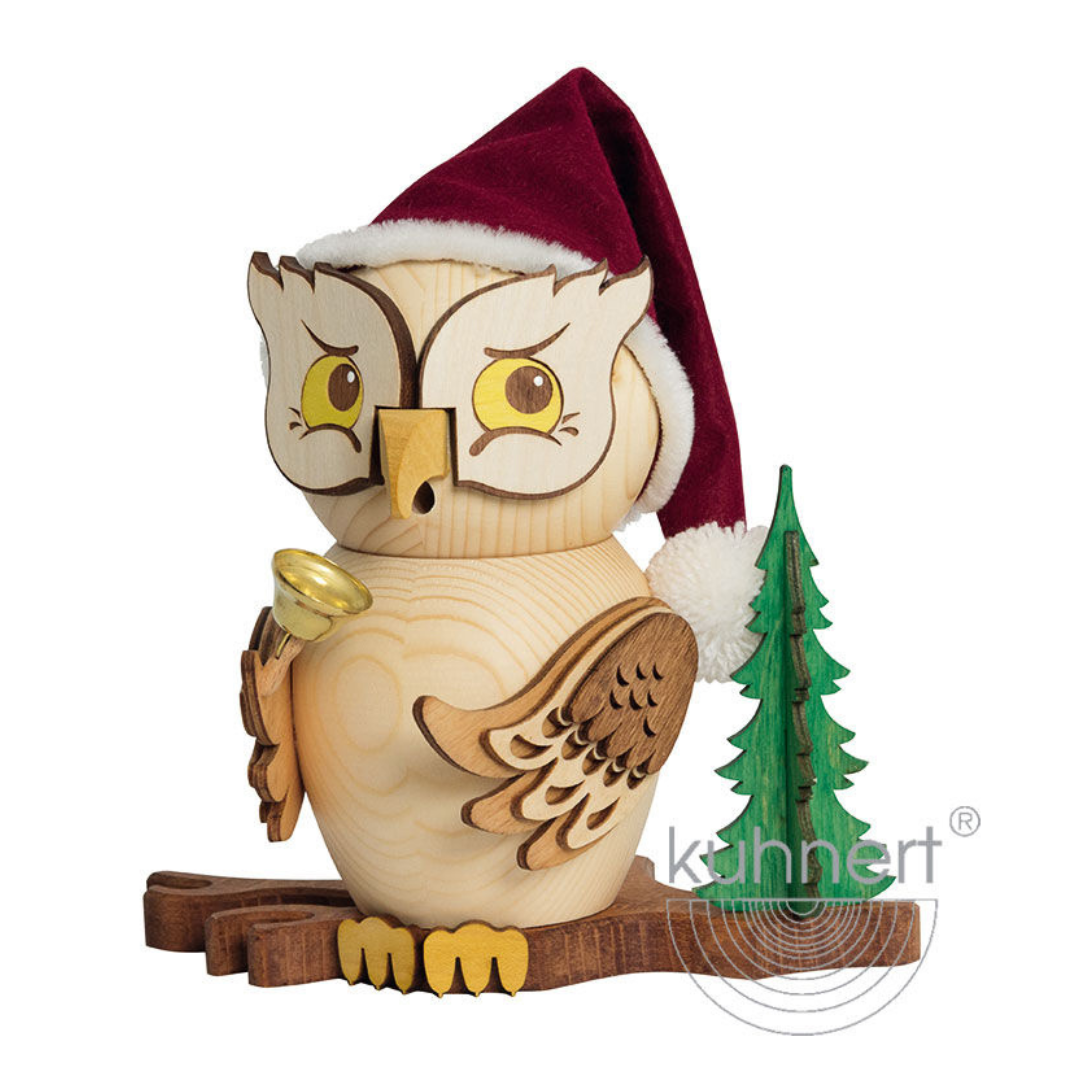 Santa Owl, Incense Smoker by Kuhnert GmbH