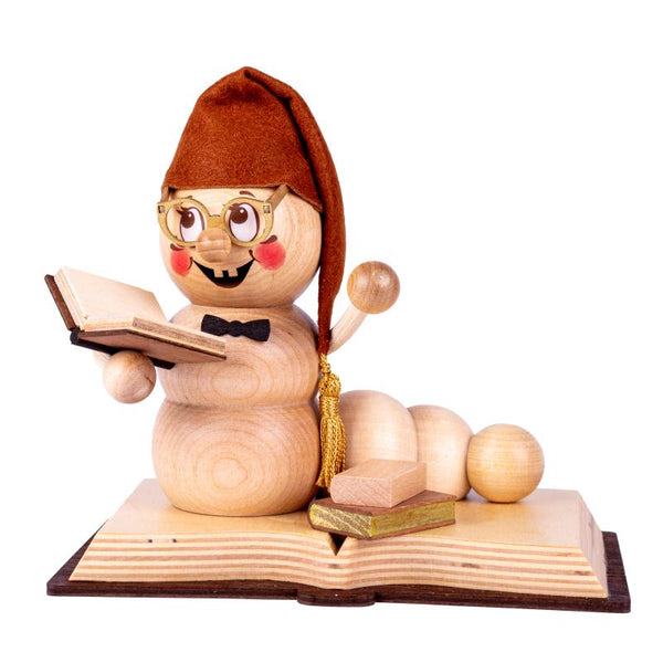 Rudy the Bookworm Incense Smoker by Kuhnert GmbH