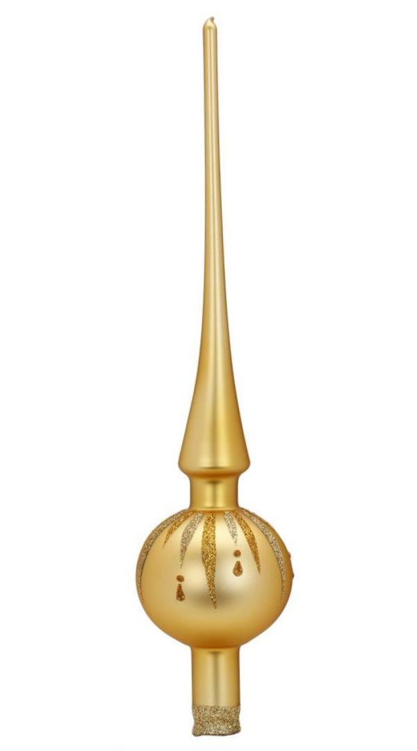 Yellow Gold Tree Topper by Inge Glas in Neustadt bei Coburg