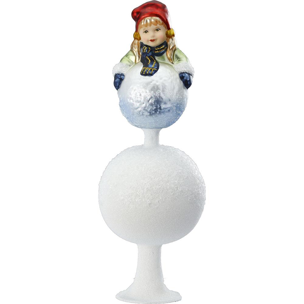 Snow Fun Tree Topper, Lifetouch by Inge Glas of Germany