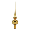 Inkagold Shiny Solid Finial, Tree Topper by Inge Glas of Germany